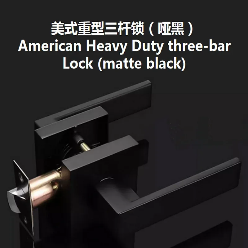 Home Security Bars - مقبض باب غرفة أمريكي بدون مفتاح،