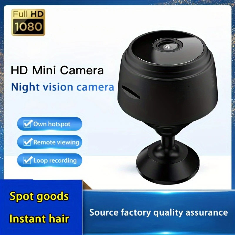 Home Security No Subscription - كاميرا A9 واي فاي صغيرة لاسلكية