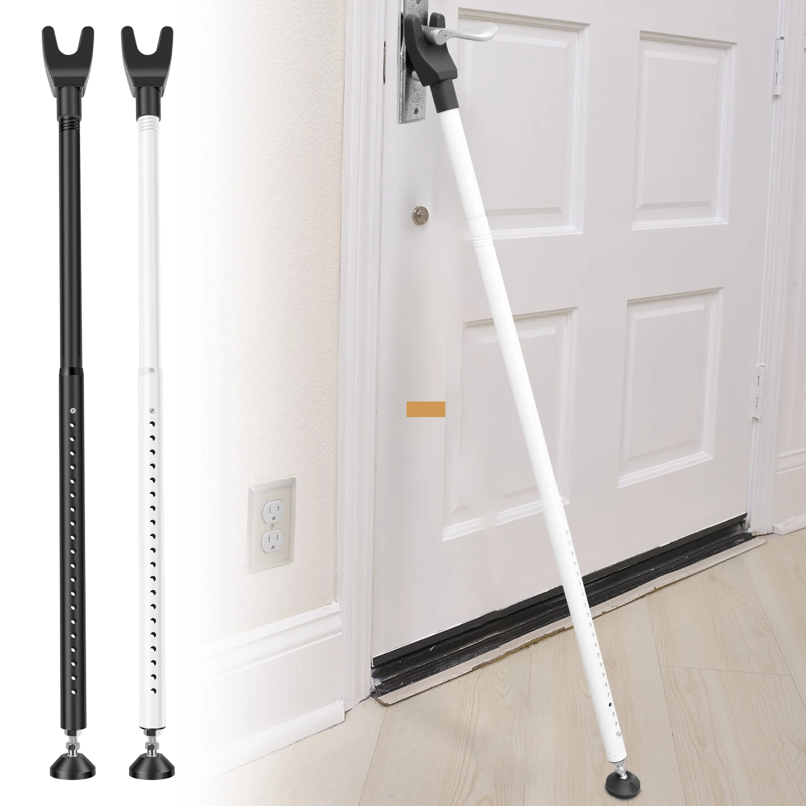 Home Security Bars - قفل باب منزلق قابل للتعديل 44-55