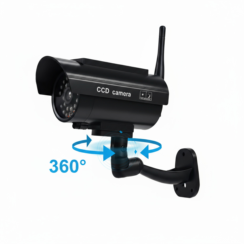 كاميرا وهمية صغيرة تعمل بالطاق - مراجعة Home Yard Security Cameras وسعره