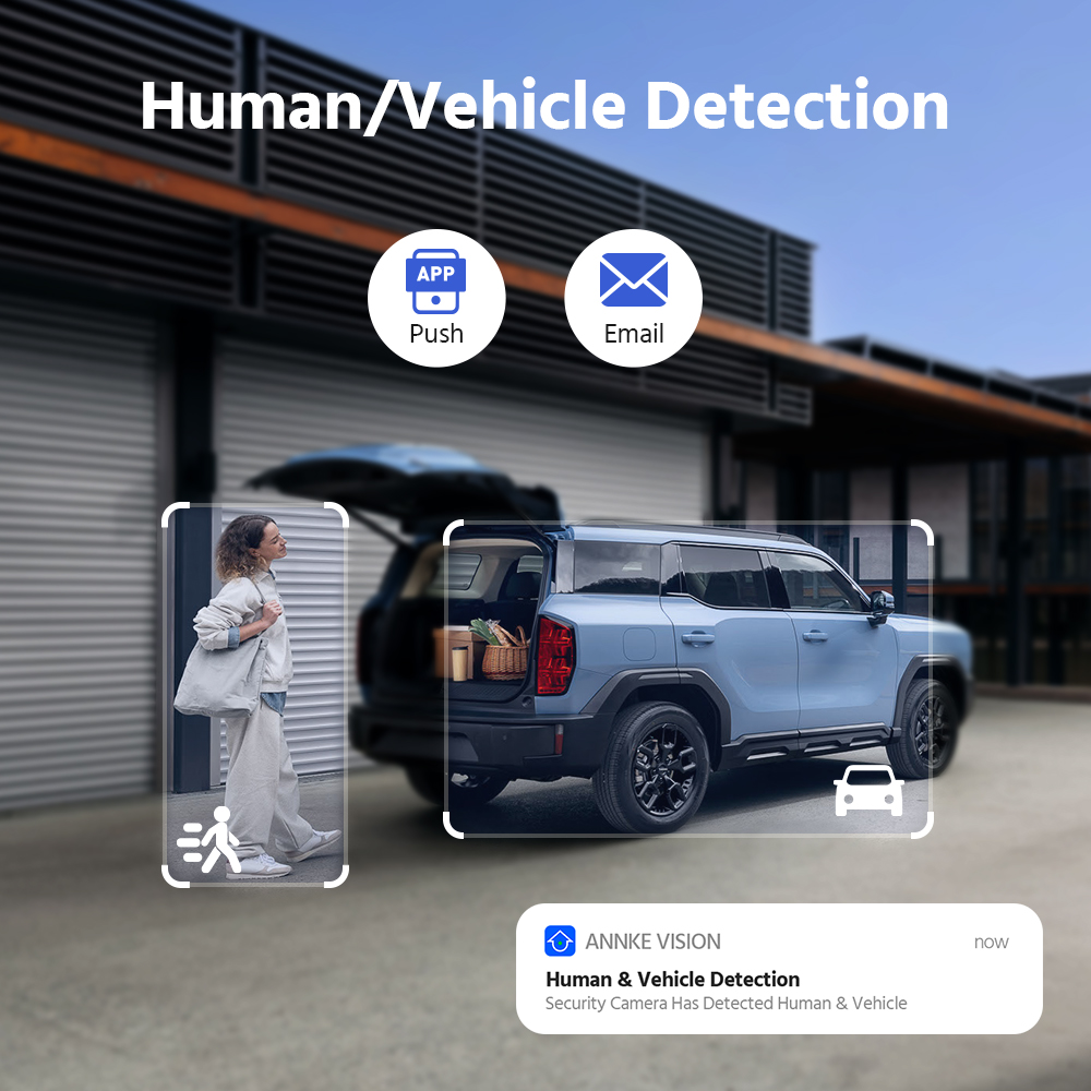 ANNKE نظام كاميرا الأمن 4k 8mp - مراجعة Home Security Outdoor Cameras وسعره