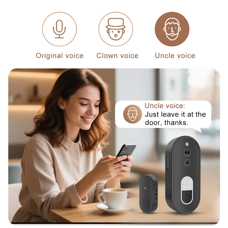 جرس باب ذكي لاسلكي واي فاي بدق - مراجعة Home Security Tech وسعره
