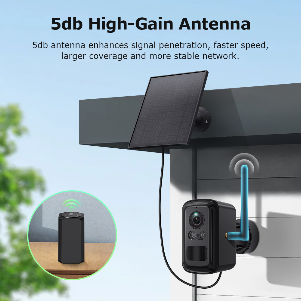 SHIWOJIA 6MP نظام الأمن الشمسي - مراجعة Home Security No Subscription وسعره