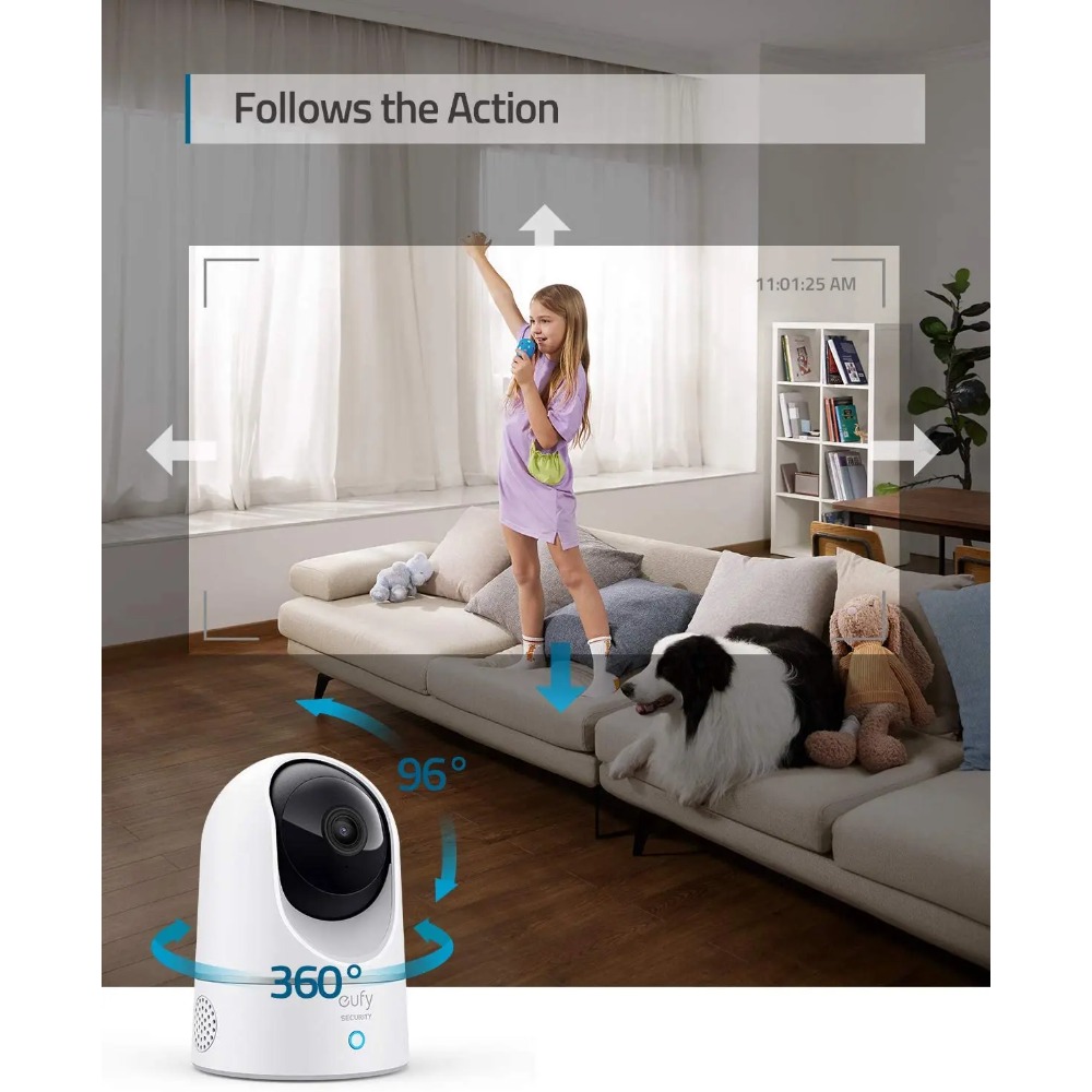 كاميرا IP من Eufy طراز E220 C1 - مراجعة Home Security Eufy وسعره