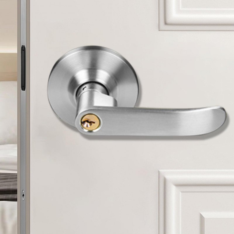 قفل مقبض الباب مع 3 مفاتيح، مق - مراجعة Home Security Bars وسعره
