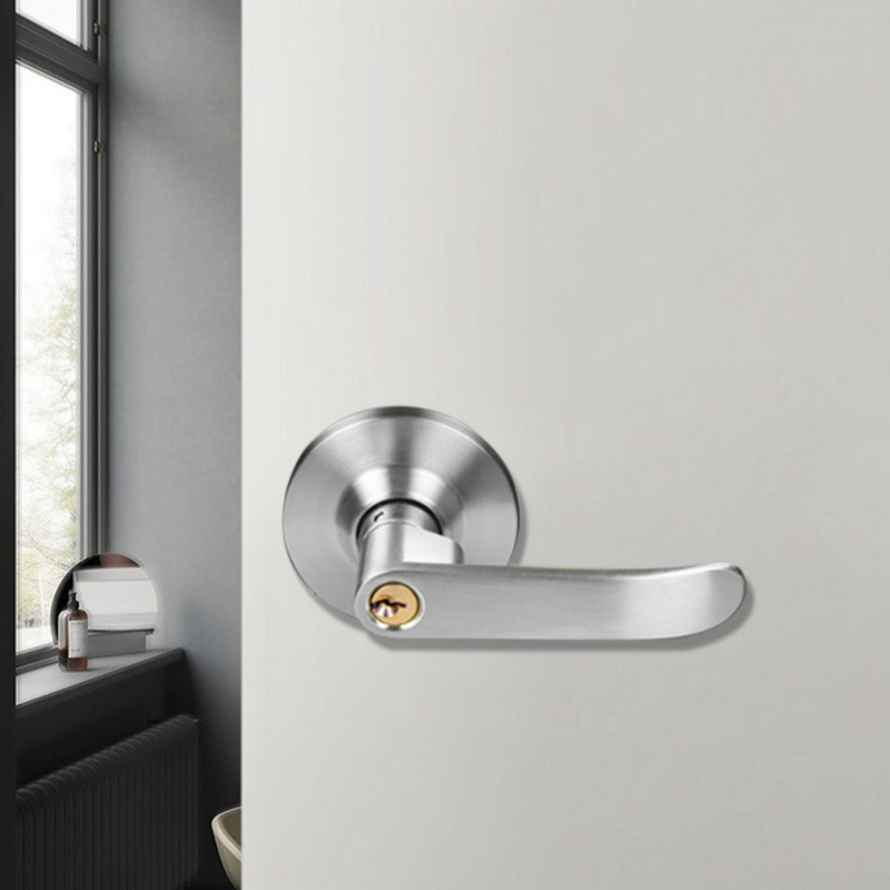 قفل مقبض الباب مع 3 مفاتيح، مق - مراجعة Home Security Bars وسعره