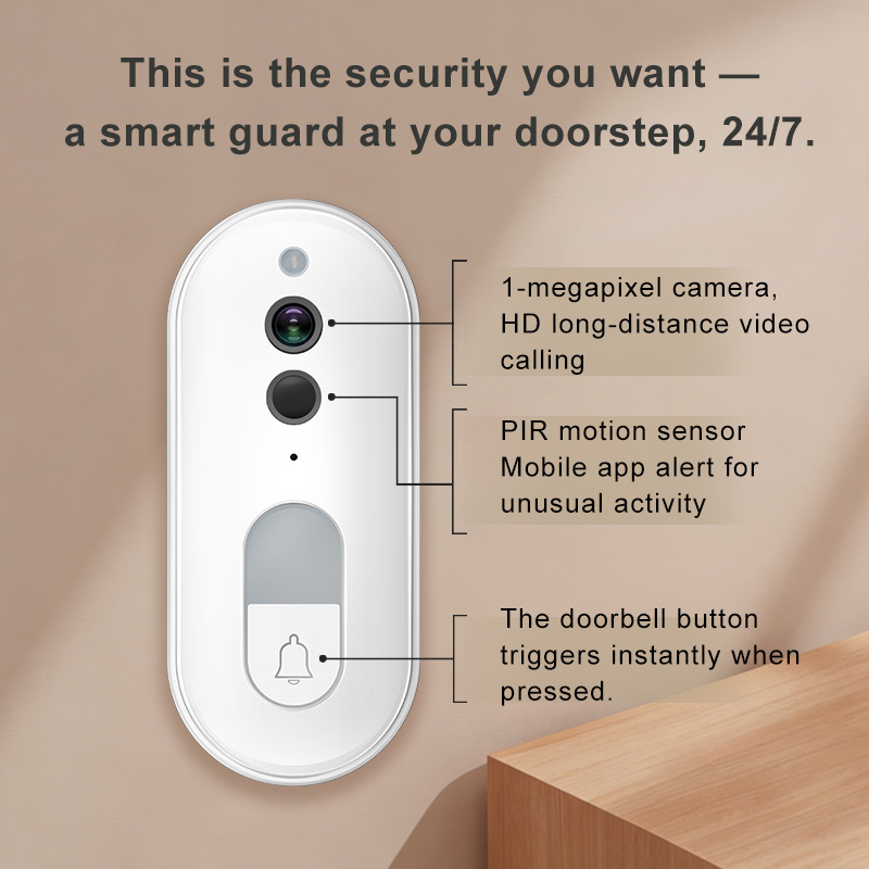 جرس باب ذكي لاسلكي من تويا مع  - مراجعة Home Security Tech وسعره