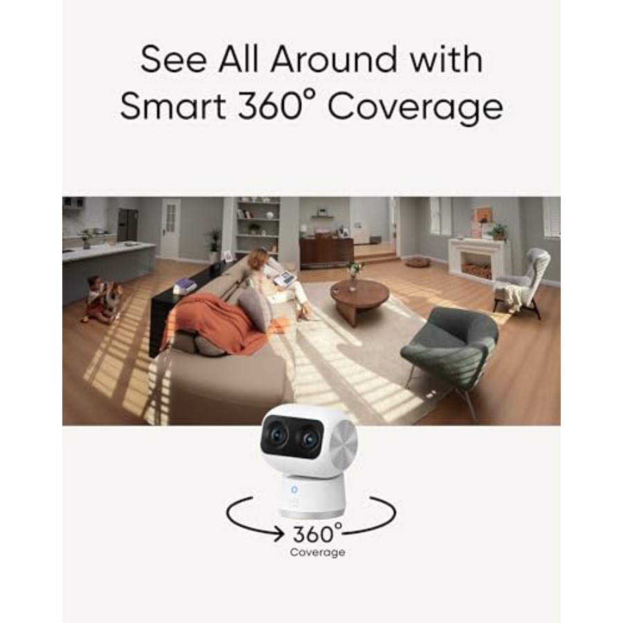 كاميرا داخلية 4K S350 للأمن ال - مراجعة Home Security No Subscription وسعره