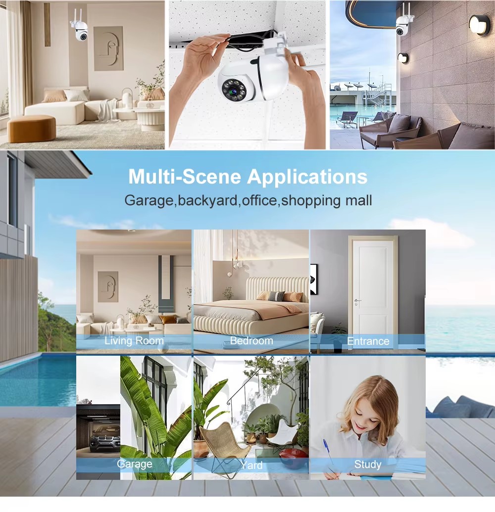 كاميرا مراقبة خارجية لاسلكية ص - مراجعة Home Yard Security Cameras وسعره