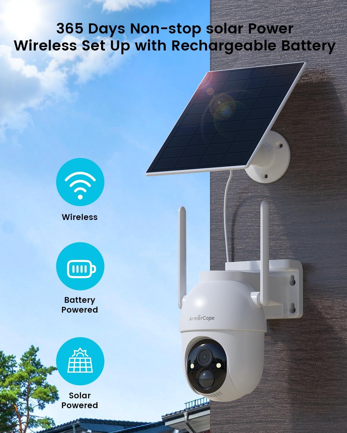 كاميرات أمان خارجية لاسلكية، ط - مراجعة Home Security No Subscription وسعره