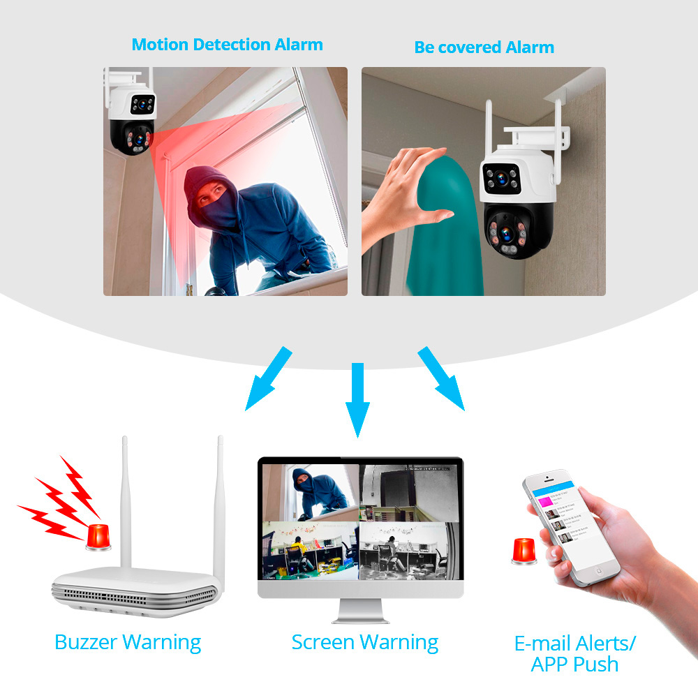 KERUI للماء 6MP HD اللاسلكية ع - مراجعة Home Security Tech وسعره