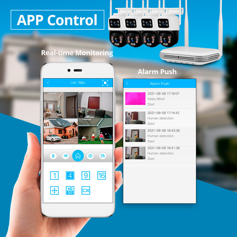 KERUI للماء 6MP HD اللاسلكية ع - مراجعة Home Security Tech وسعره