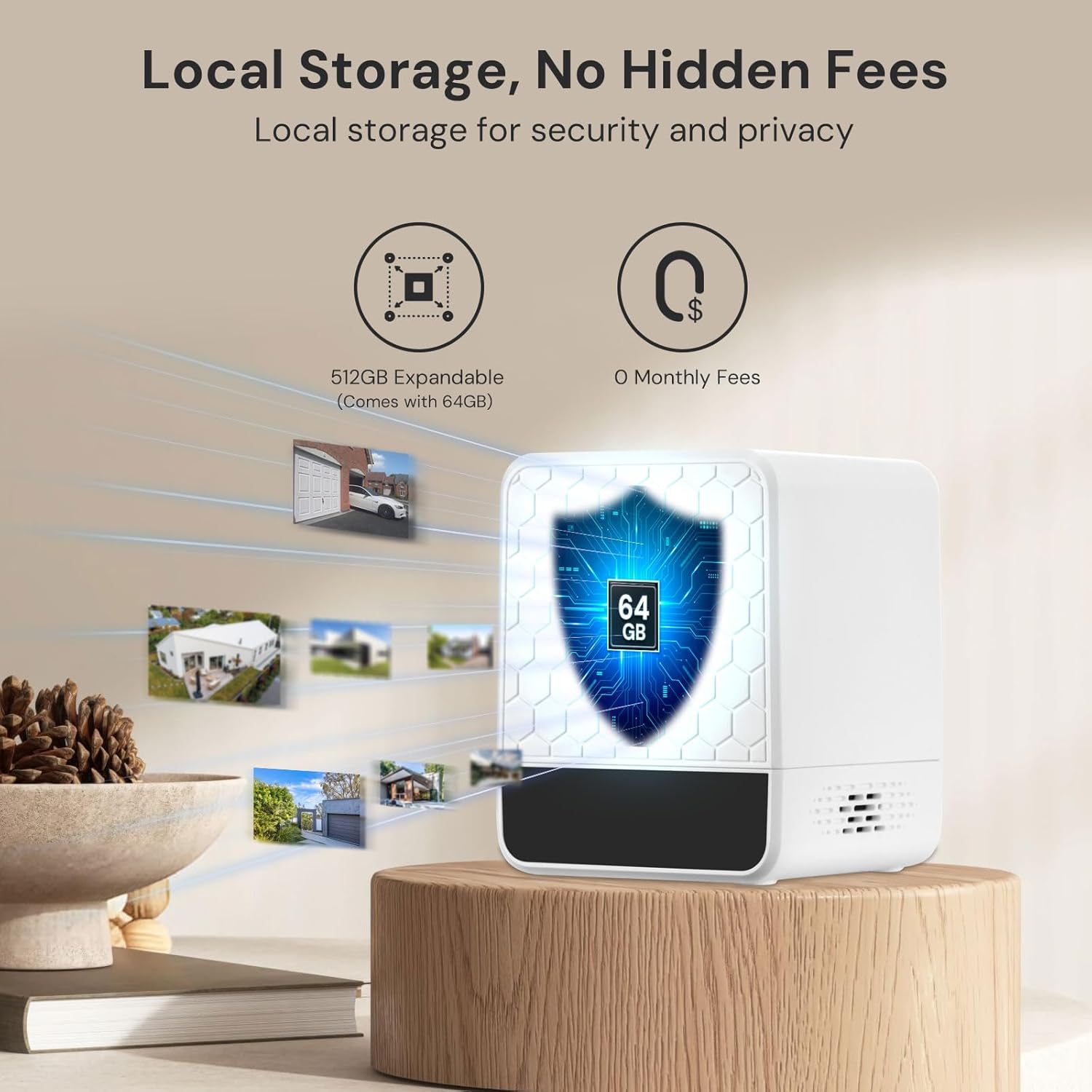 نظام كاميرات أمان لاسلكية تعمل - مراجعة Home Security No Subscription وسعره
