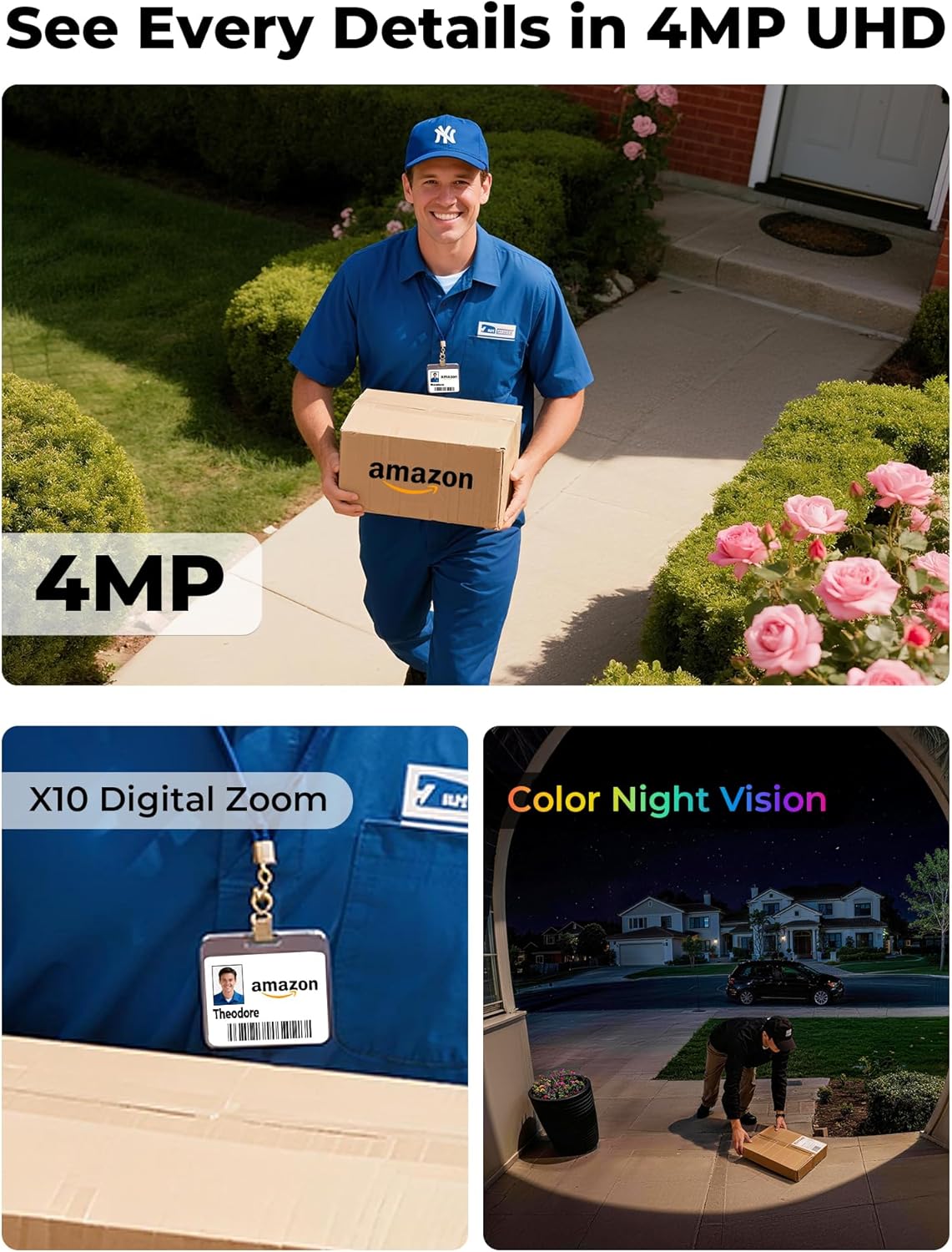 كاميرات أمان خارجية لاسلكية تع - مراجعة Home Security No Subscription وسعره