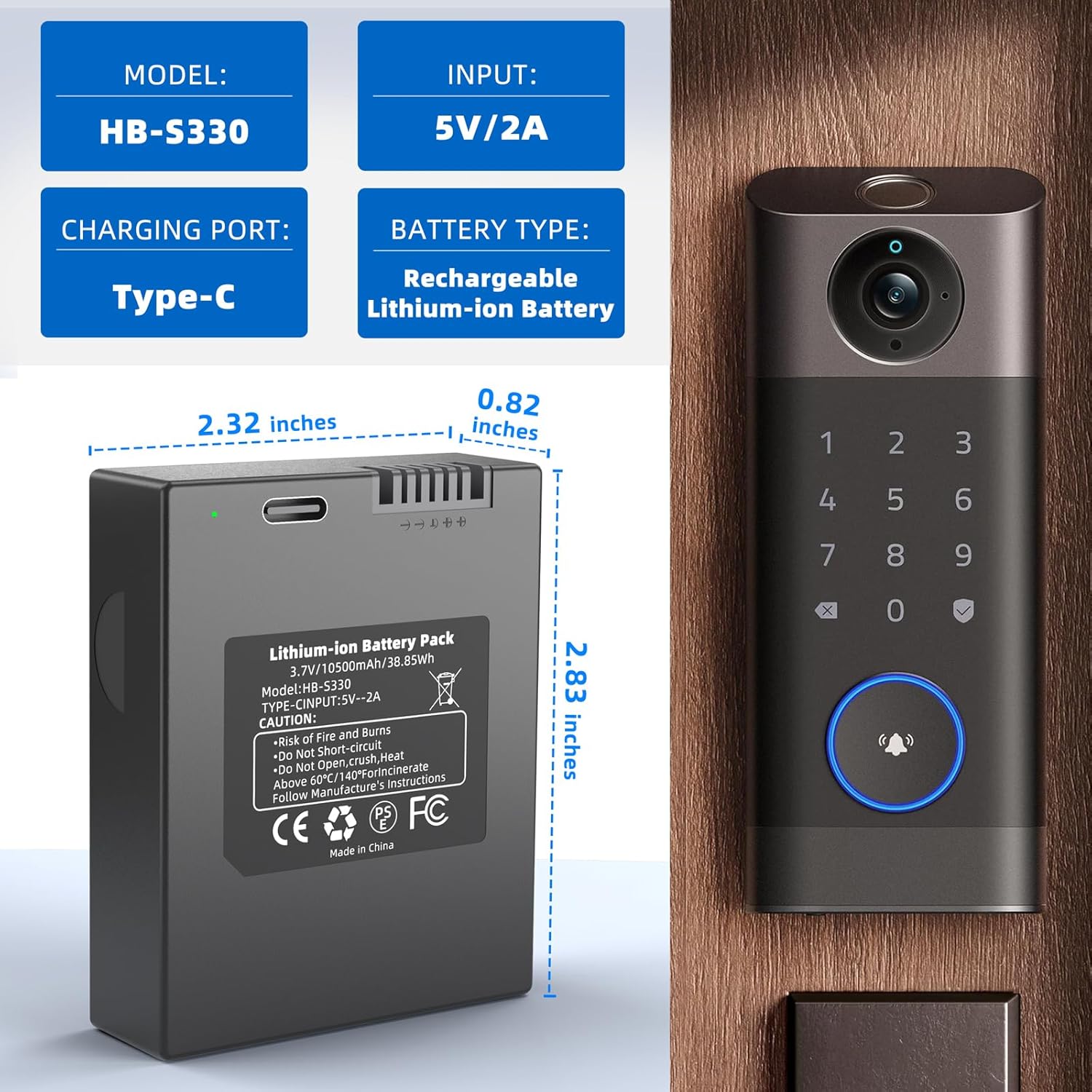 بطارية Eufy 10500 مللي أمبير ف - مراجعة Home Security Eufy وسعره