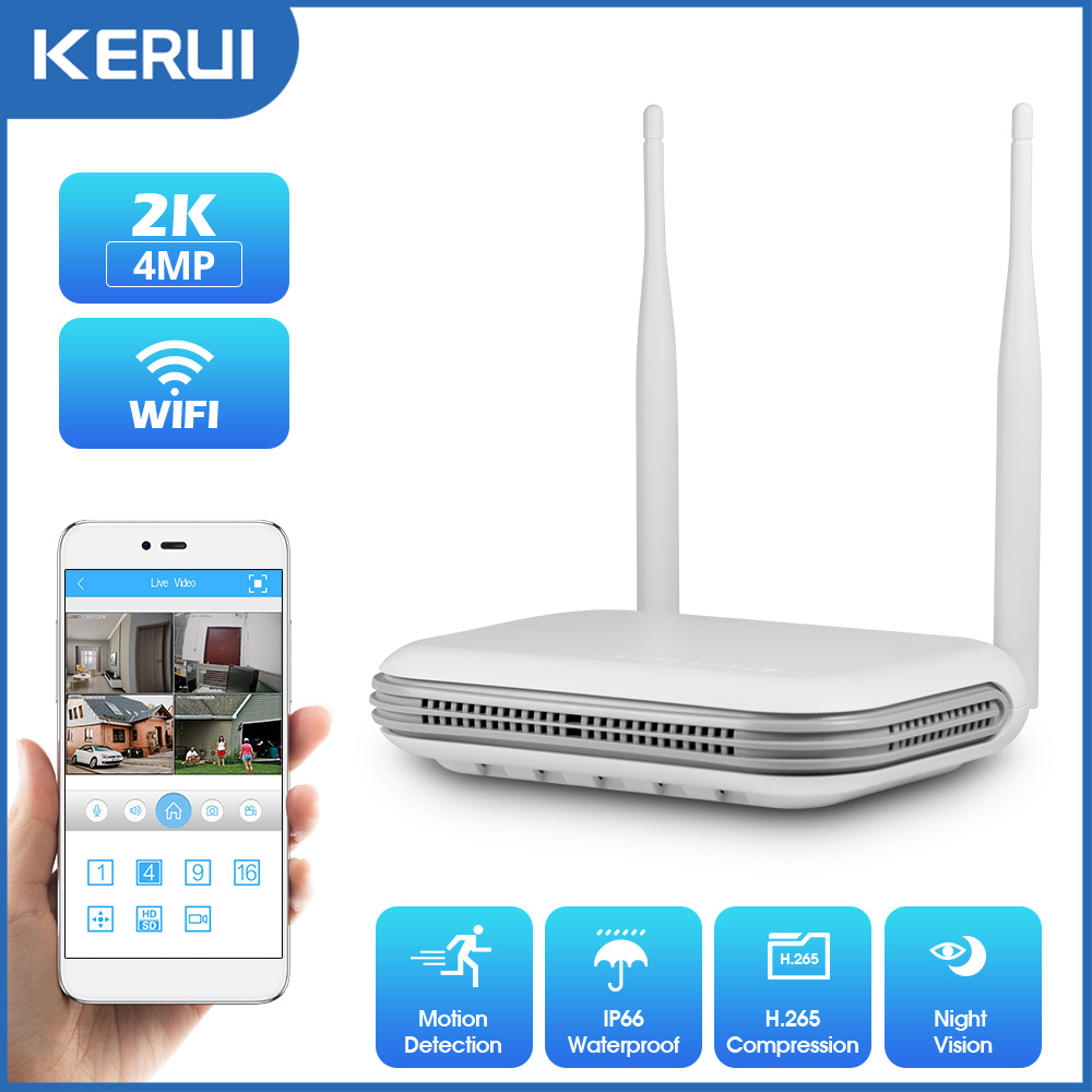 كاميرا KERUI 2K 4MP خارجية عال - مراجعة Home Security Outdoor Cameras وسعره