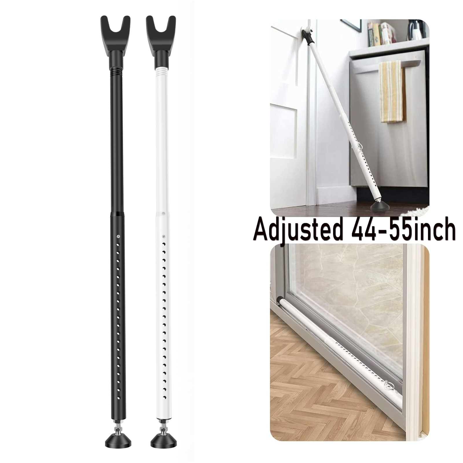 قضيب أمان الباب قابل للتعديل 4 - مراجعة Home Security Bars وسعره