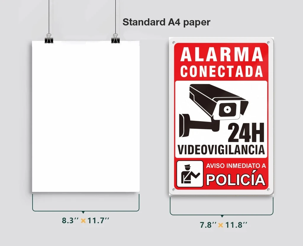 لوحة معدنية لمراقبة الفيديو من - مراجعة Home Security Bars وسعره